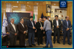 مراسم تکریم رئیس سابق جهاد دانشگاهی واحد صنعتی اصفهان