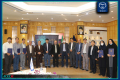 مراسم تکریم رئیس سابق جهاد دانشگاهی واحد صنعتی اصفهان