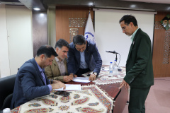 مشارکت اعضای جهاد دانشگاهی واحد صنعتی اصفهان در انتخاب رییس واحد