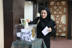 مشارکت اعضای جهاد دانشگاهی واحد صنعتی اصفهان در انتخاب رییس واحد