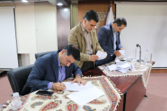 مشارکت اعضای جهاد دانشگاهی واحد صنعتی اصفهان در انتخاب رییس واحد
