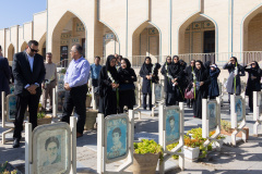 تجدید میثاق جهادگران جهاد دانشگاهی با شهدای این نهاد