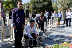 تجدید میثاق جهادگران جهاد دانشگاهی با شهدای این نهاد