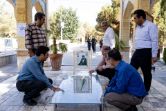 تجدید میثاق جهادگران جهاد دانشگاهی با شهدای این نهاد