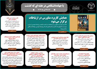 اینفوگرافیک/ برگزاری همایش کاربرد متاورس در ارتباطات با همکاری اداره کل روابط عمومی جهاددانشگاهی