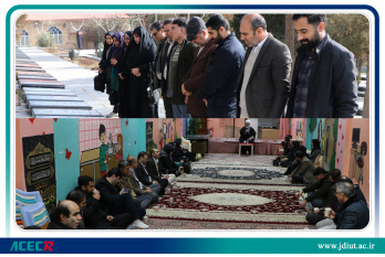 مراسم تجدید میثاق با شهداء و آرمانهای انقلاب اسلامی برگزار شد