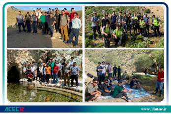 برگزاری اردوی آموزشی تفریحی کانون محیطزیست جهاد دانشگاهی واحد صنعتی اصفهان