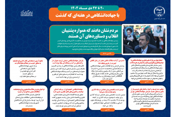 اینفوگرافیک/ مردم نشان دادند که همواره پشتیبان انقلاب و دستاوردهای آن هستند