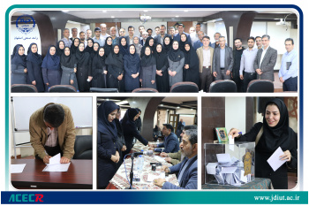 مشارکت اعضای جهاد دانشگاهی واحد صنعتی اصفهان در انتخاب رییس واحد